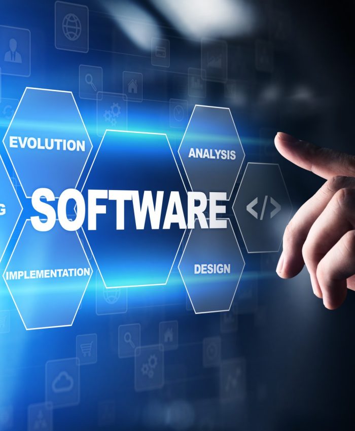 Software,Development,And,Business,Process,Automation,,Internet,And,Technology,Concept